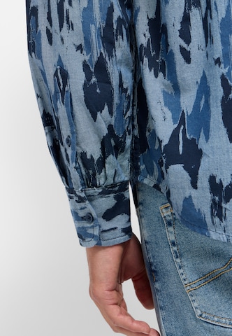 MUSTANG Comfort Fit Hemd in Blau