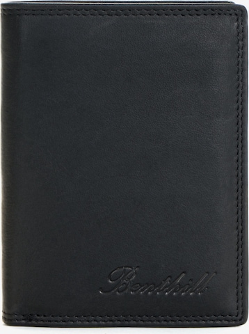 Benthill Portemonnaie in Schwarz: Vorderseite