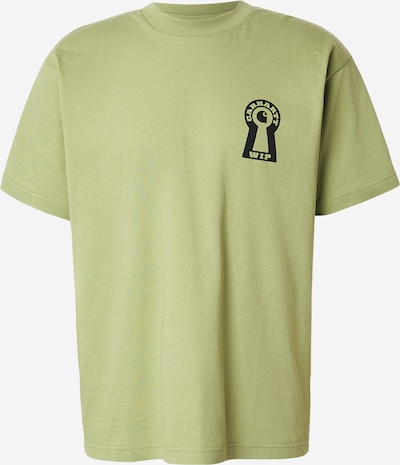 Marškinėliai 'Locked' iš Carhartt WIP, spalva – kivių spalva / juoda, Prekių apžvalga