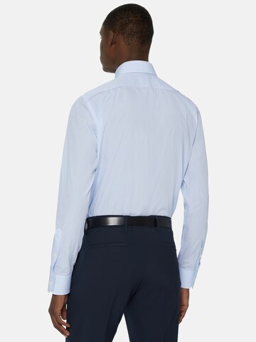 Boggi Milano Slim fit Button Up Shirt in Blue