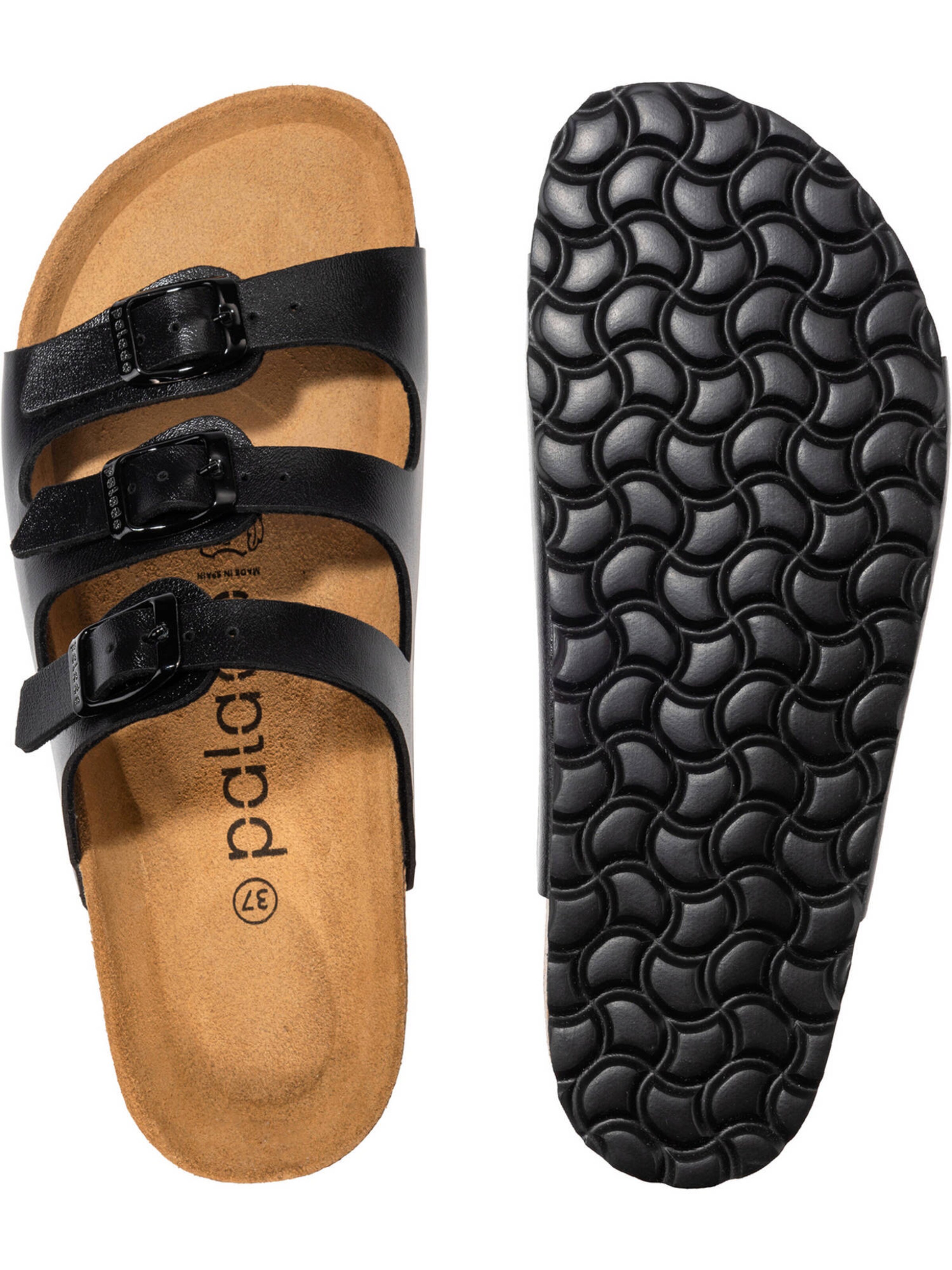 Palado Pantolette 'Capri' in Schwarz