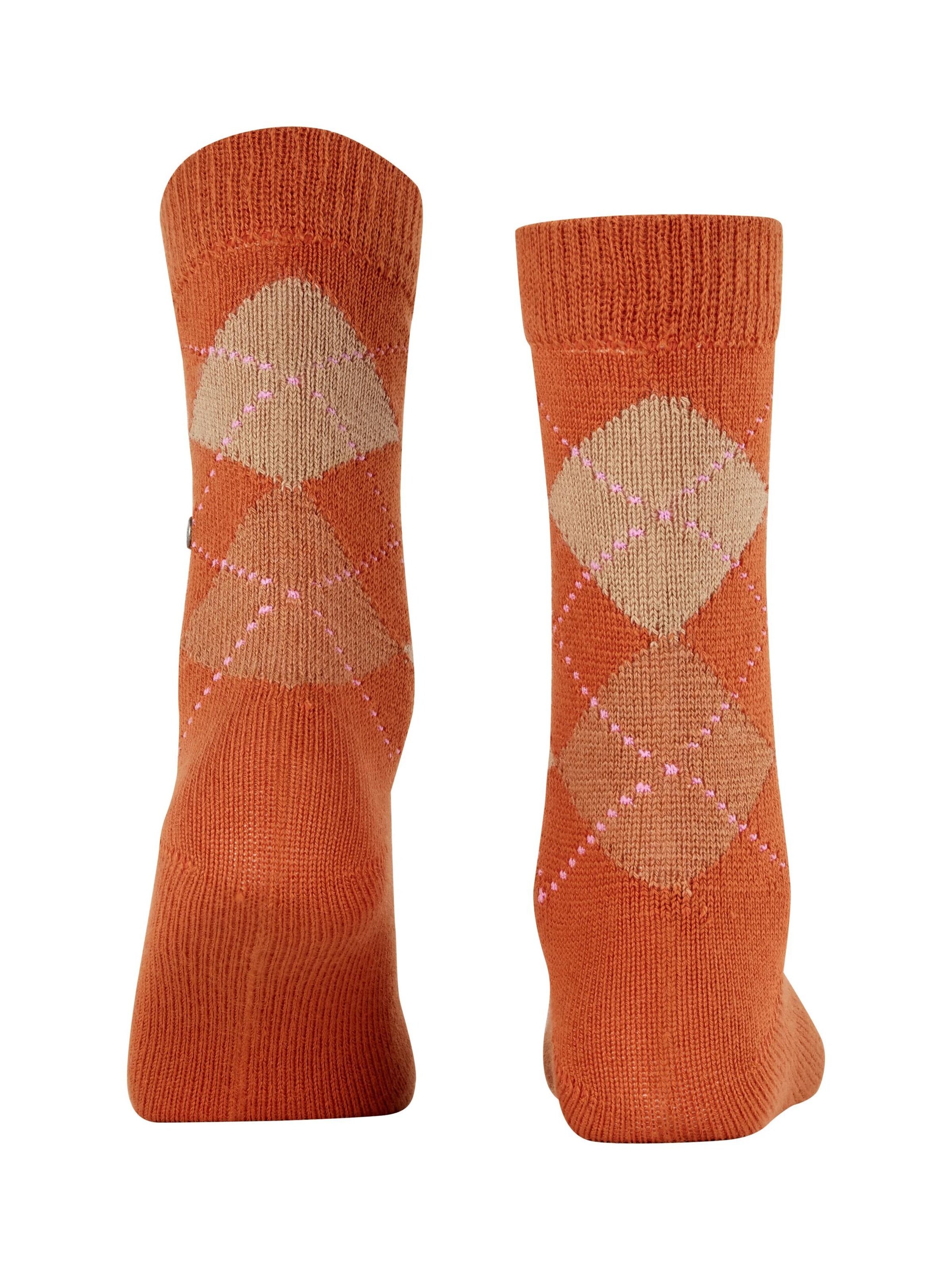 BURLINGTON Socks 'Whitby' in Orange