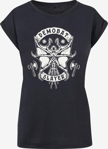 ABSOLUTE CULT Shirt 'Stranger Things ' in Blau: Vorderseite