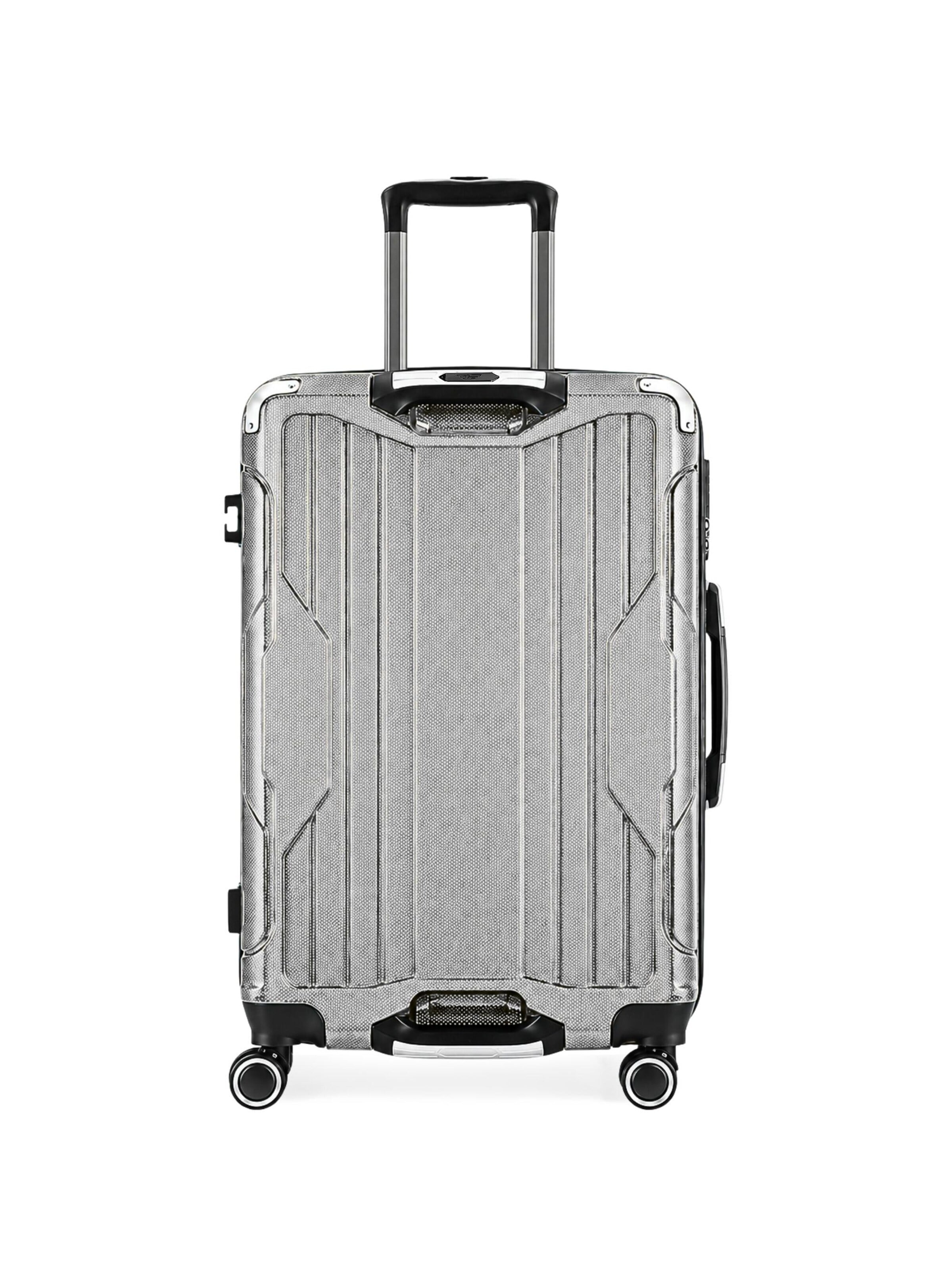 4FLY Suitcase 'Carbo' in Silver