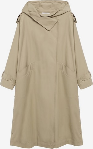 MANGO Between-Seasons Coat 'Congo' in Beige: front