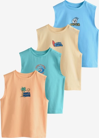 Next Shirt in Blau: Vorderseite