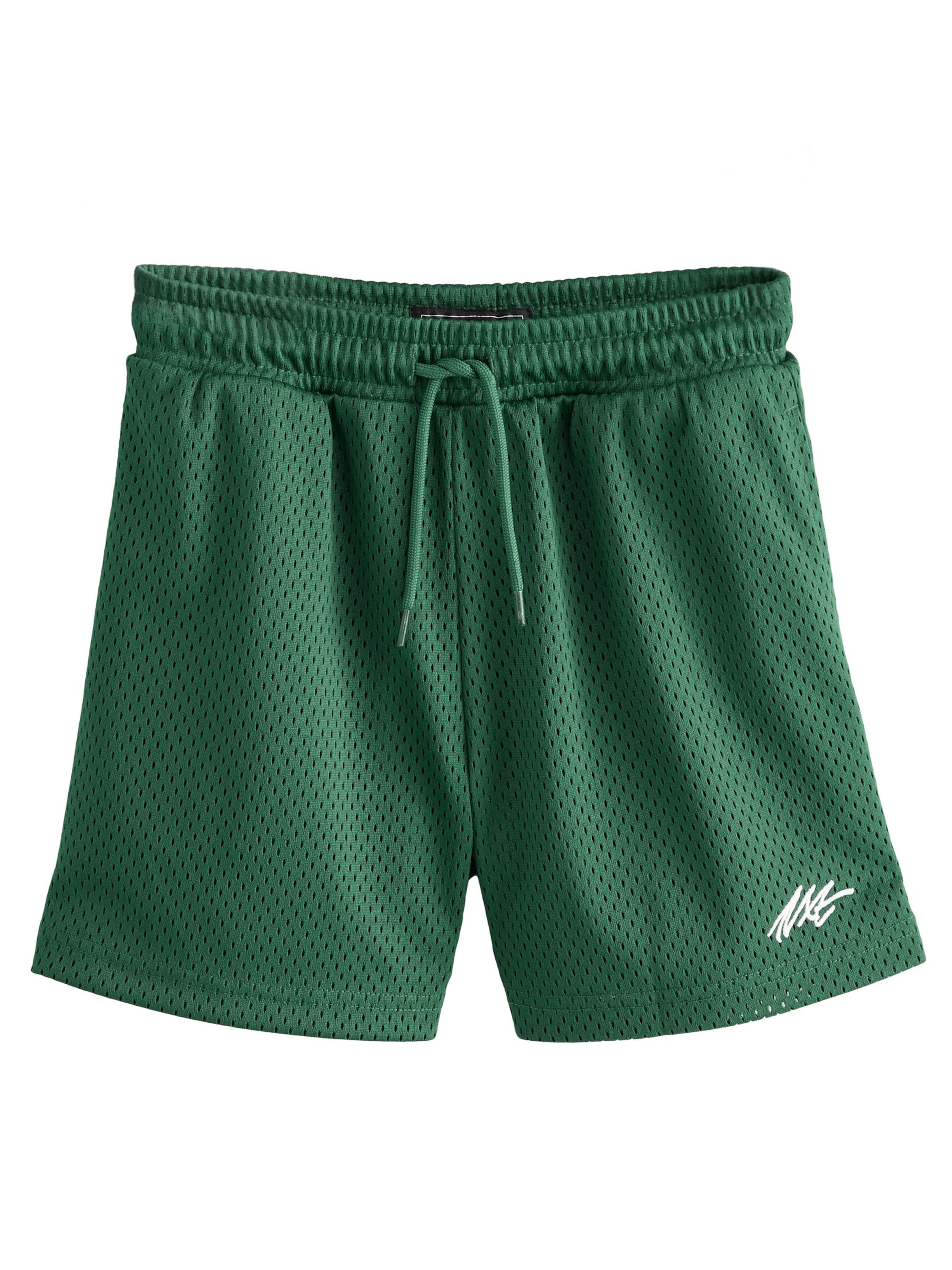 Next Свободный крой Штаны в Зеленый: спереди