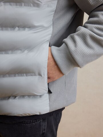 DAN FOX APPAREL Winterjas 'Carlos' in Grijs