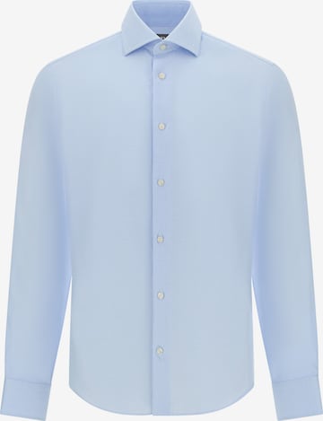 Boggi MilanoRegular Fit Poslovna košulja - plava boja: prednji dio