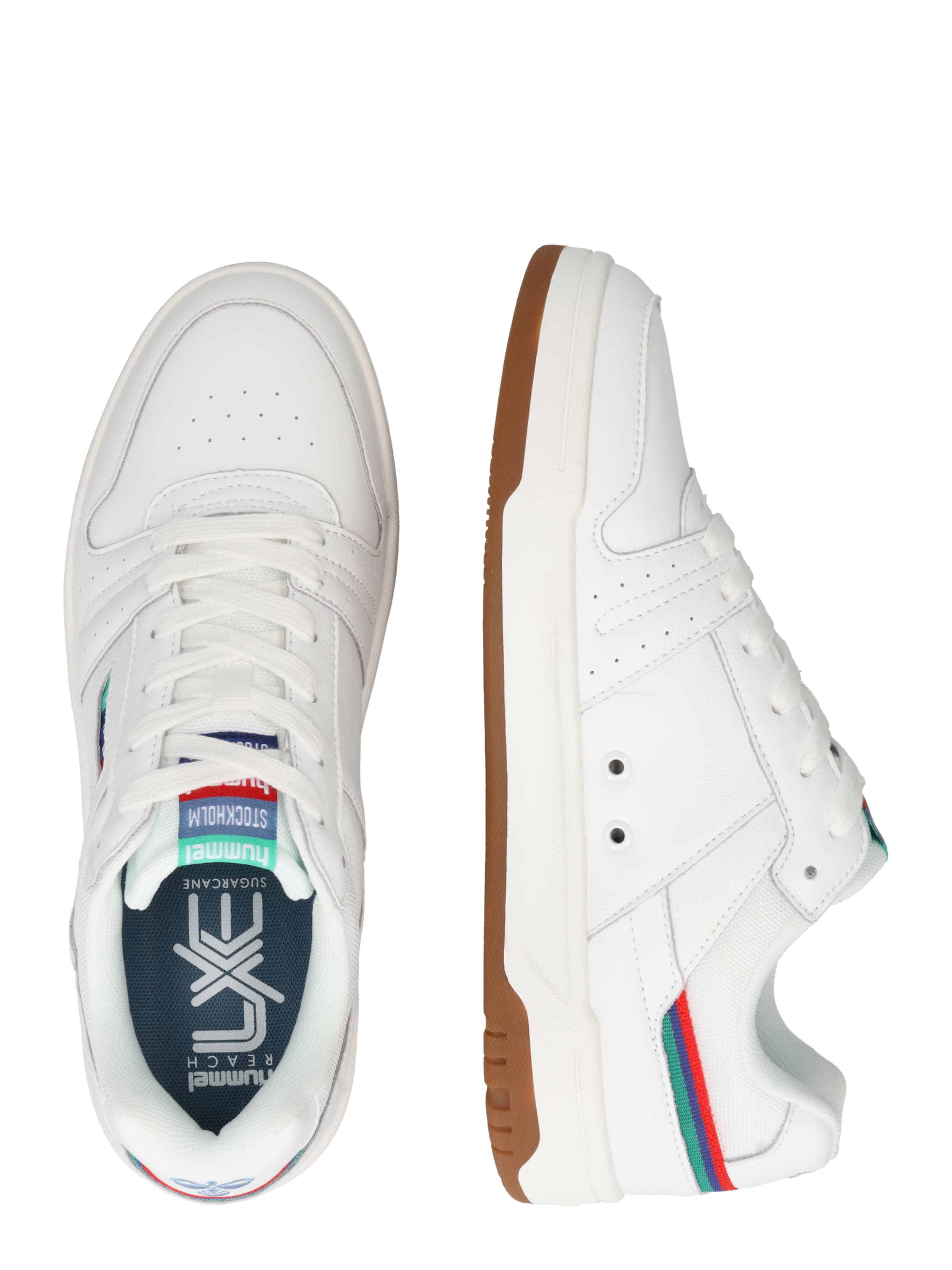 Baskets basses 'STOCKHOLM' Hummel en blanc