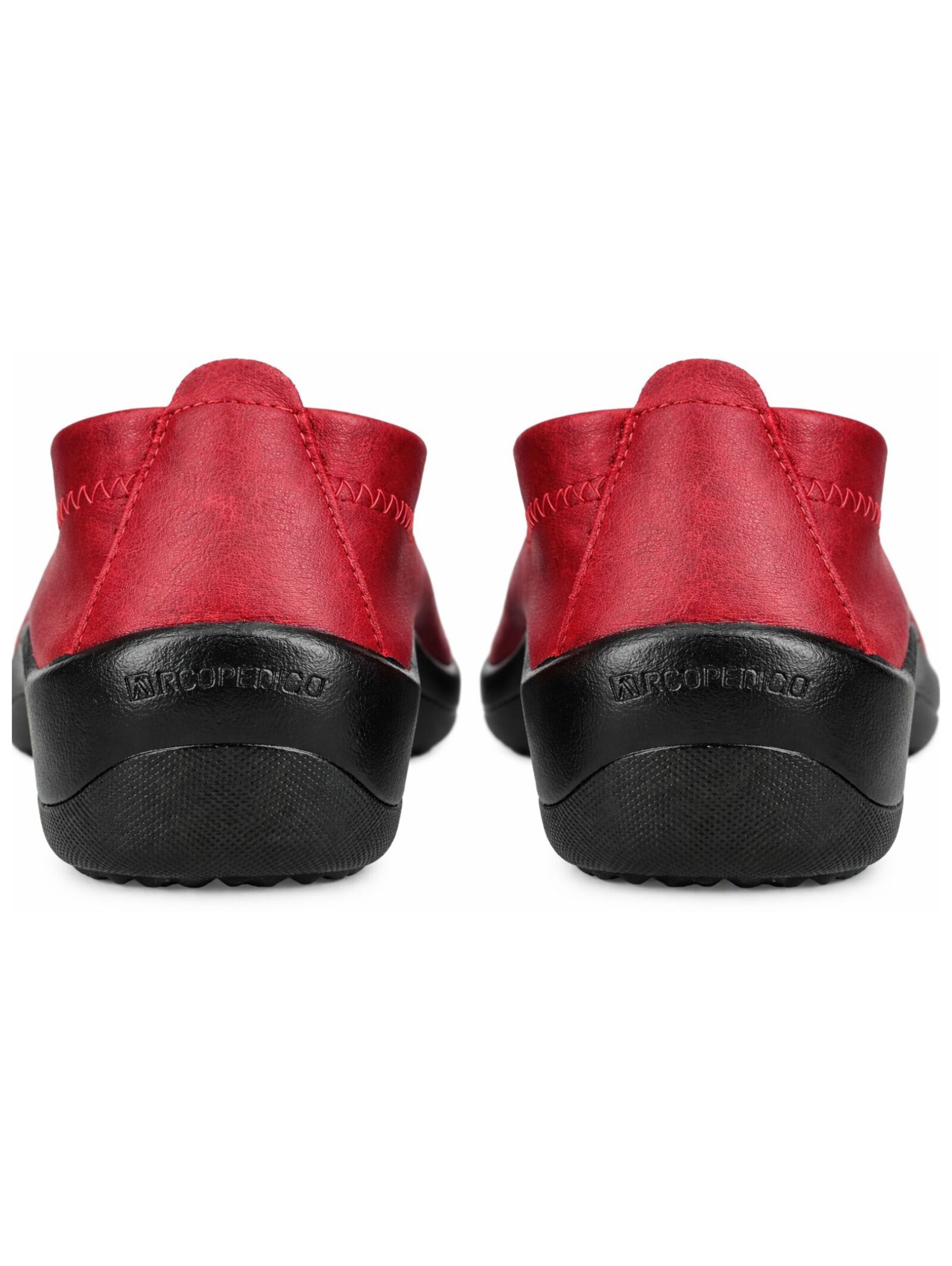 Arcopedico Ballerina in Rood