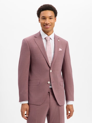 HECHTER PARIS Regular fit Business Blazer in Purple: front