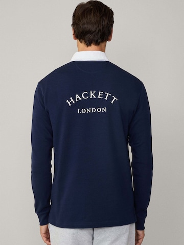 Hackett London Poloshirt 'Heritage Ess Rugby' in Blau