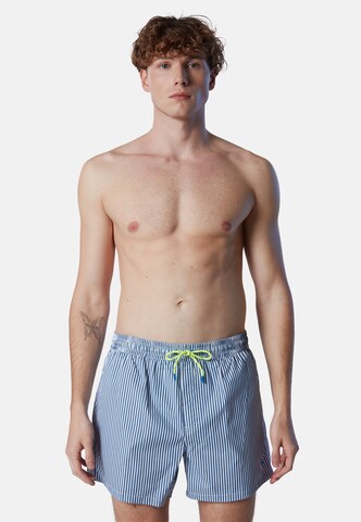 North Sails Board Shorts in Blue: front