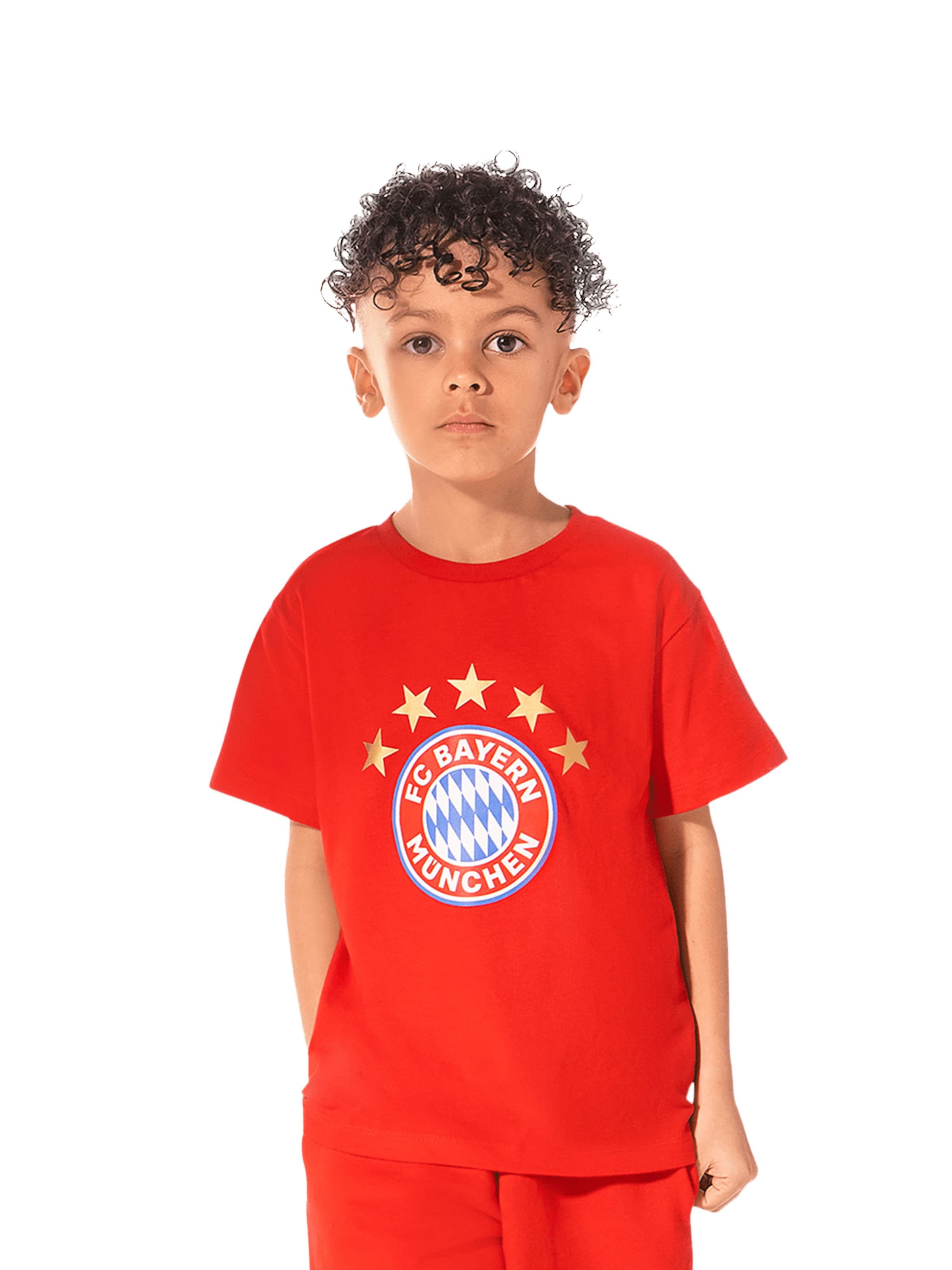 FC BAYERN MÜNCHEN Shirt 'Essential' in Red: front