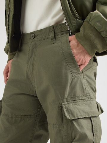 Vintage Industriesregular Cargo hlače 'Terrance' - zelena boja
