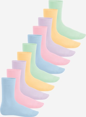 footstar Socken 'EVERYDAY!' in Lila: Vorderseite