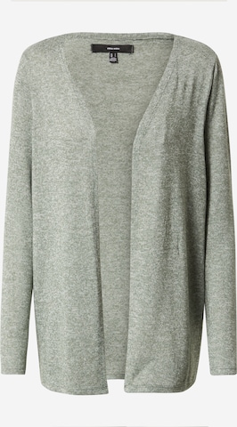 VERO MODA Knit Cardigan 'Brianna' in Green: front