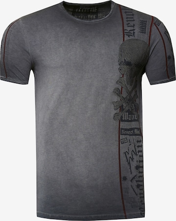 Rusty Neal Shirt in Grey: front