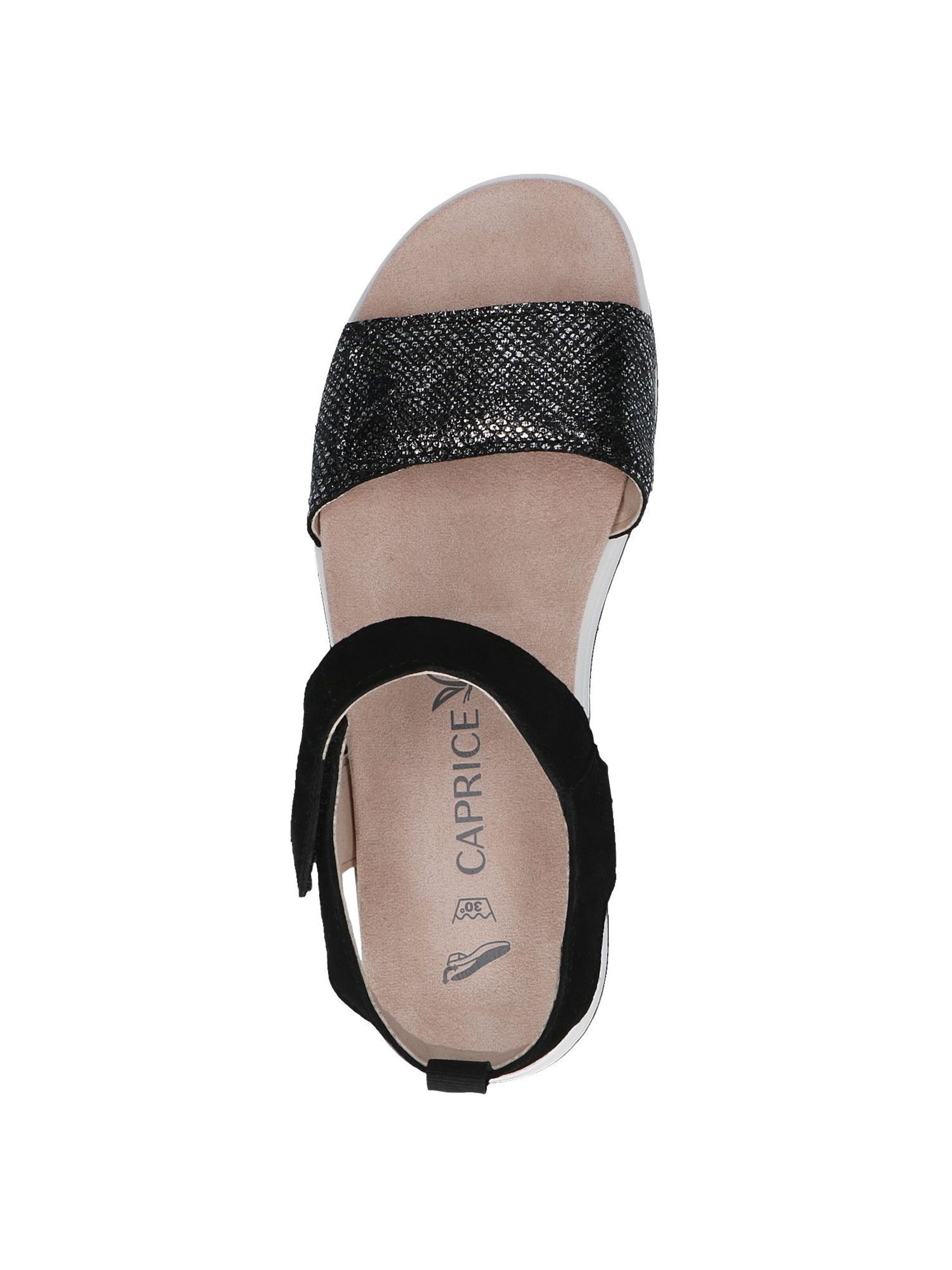 CAPRICE Sandaal in Zwart