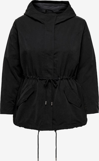 ONLY Carmakoma Parka mi-saison en noir, Vue avec produit