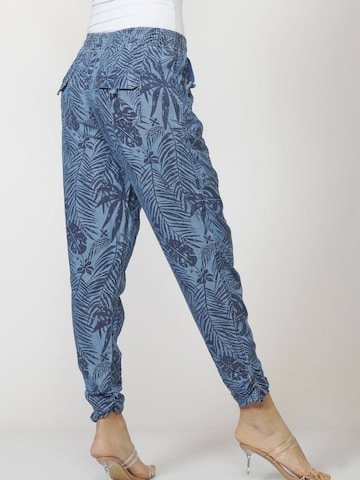 Effilé Pantalon KOROSHI en bleu