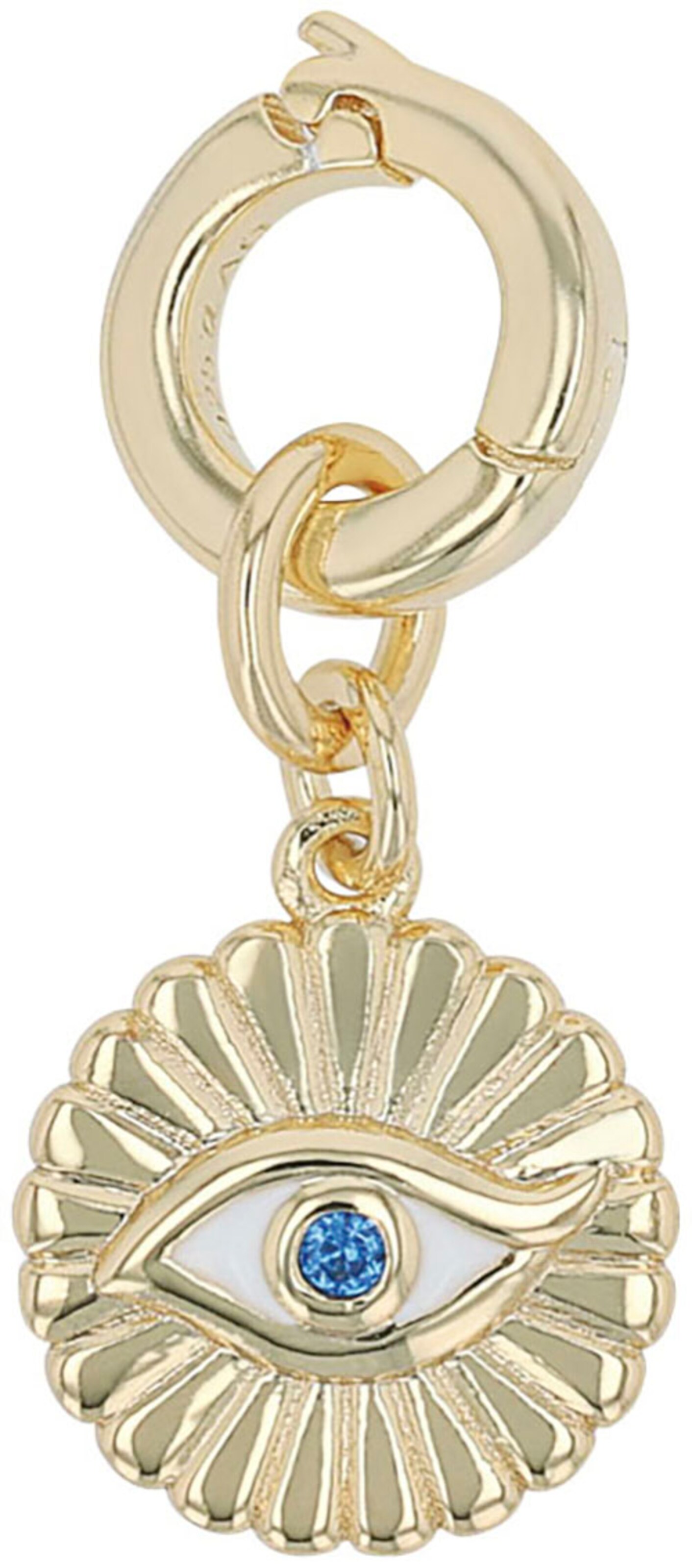 AMOR Pendant in Gold: front