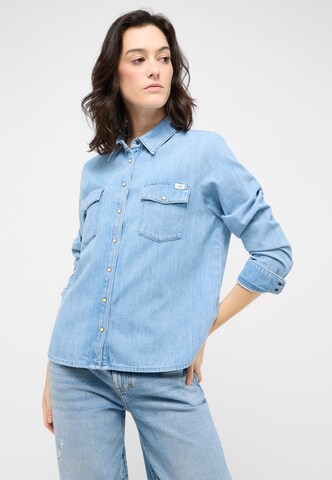 MUSTANG Bluse 'Sedana' in Grau: Vorderseite