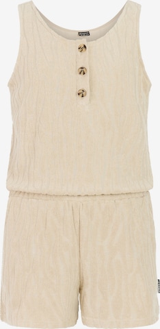 PROTEST Overall 'PRTFav JR' in Bruin: voorkant