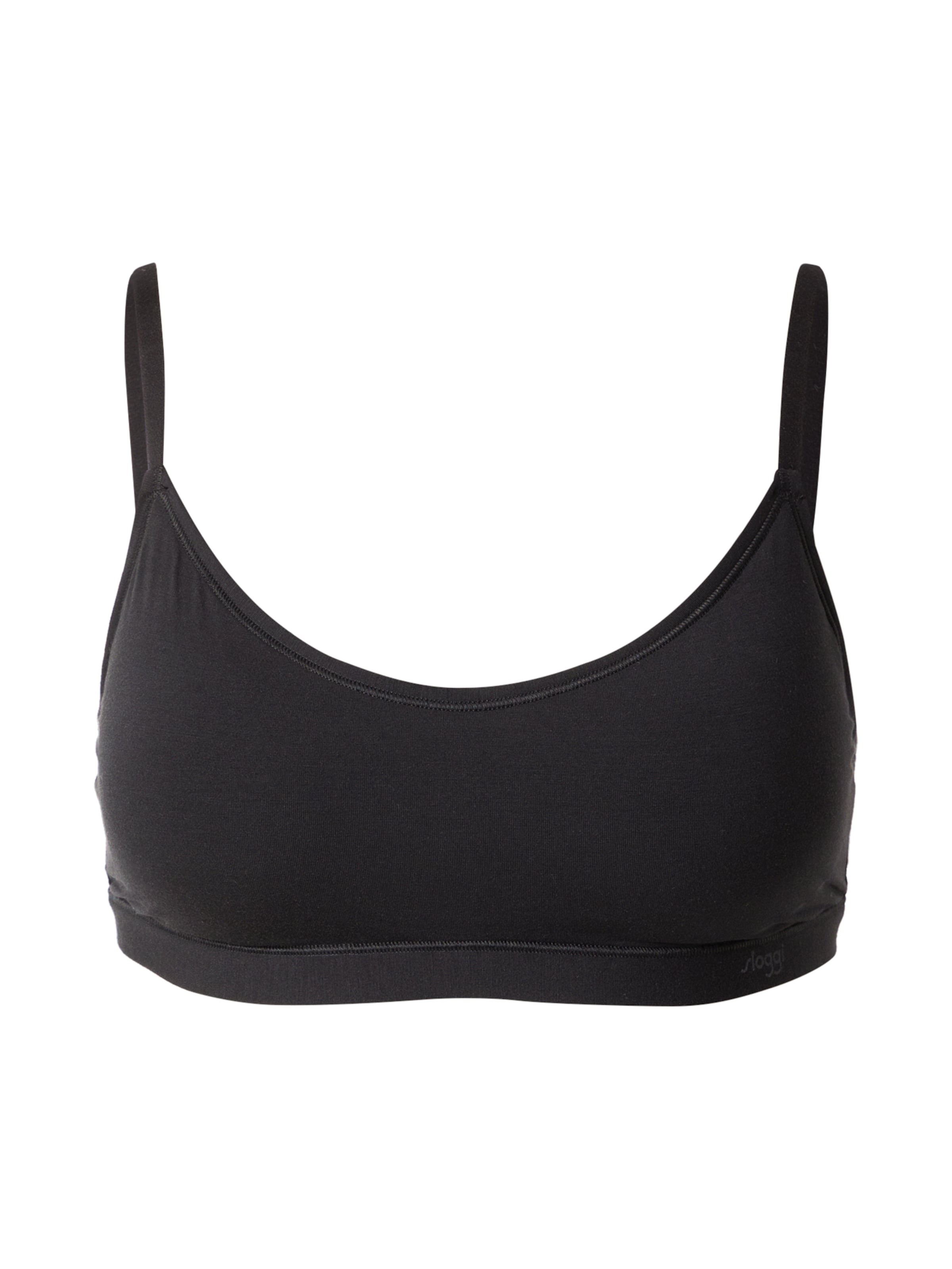 SLOGGI Bustier BH 'FREE Evolve' in Schwarz: Vorderseite