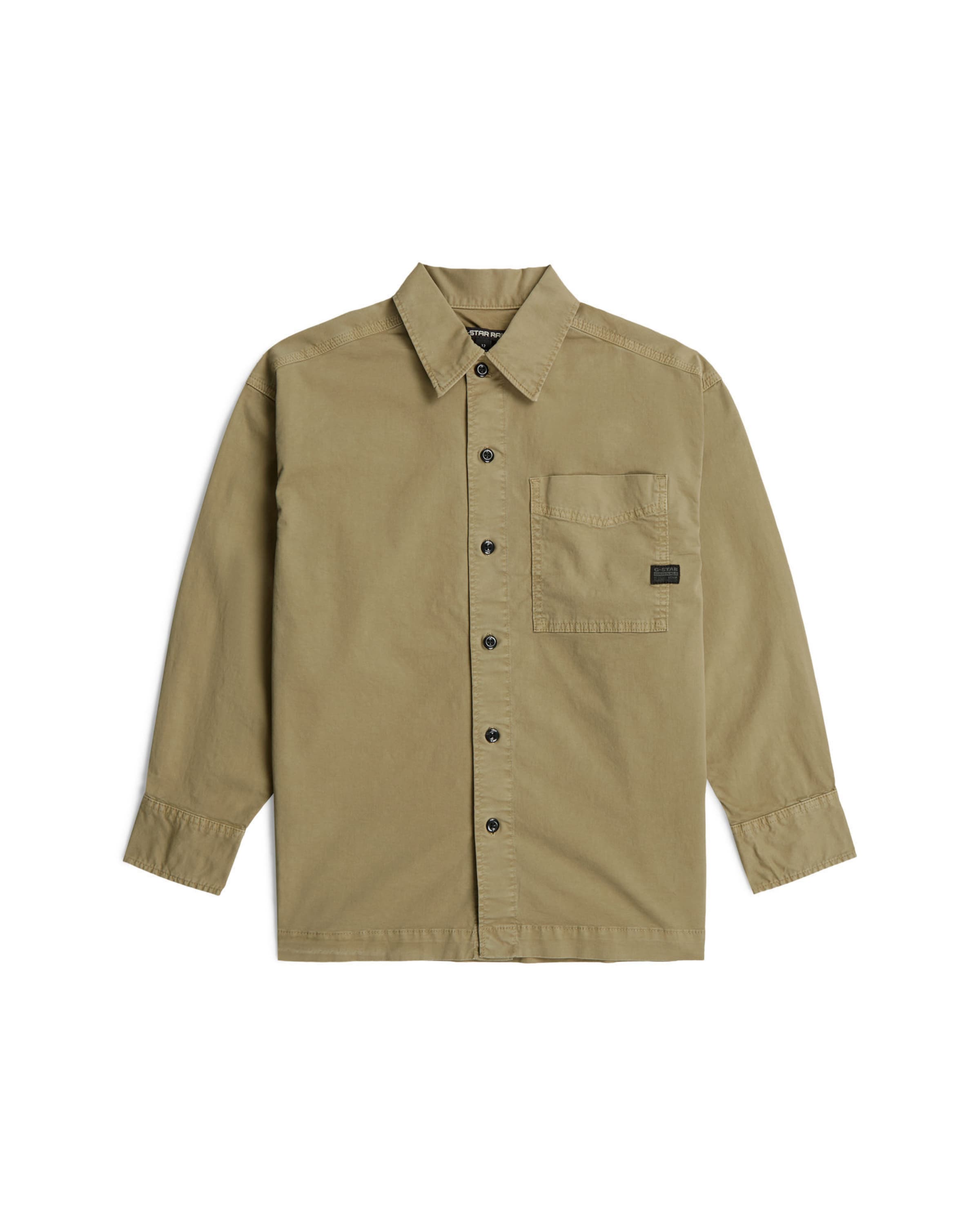 G-STAR Shirt - 'Boys Boxy Fit Shirt' in Grün: Vorderseite