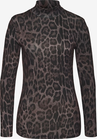 LASCANAMajica - smeđa boja: prednji dio