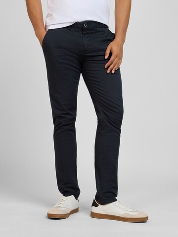 WOTEGA Slim fit Chino Pants 'Adriano' in Blue