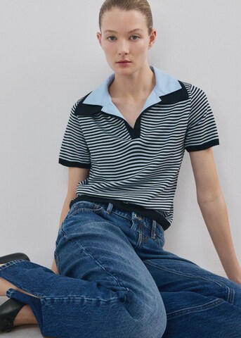 MANGO Pullover 'Cesar' in Blau