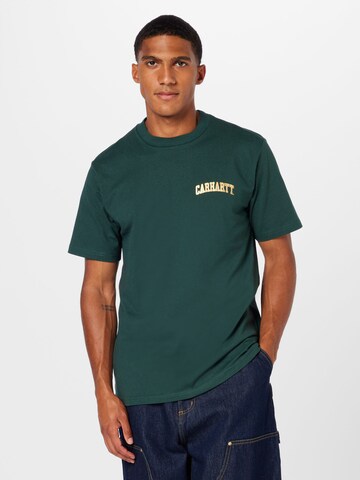 Carhartt WIP Tričko – zelená: přední strana