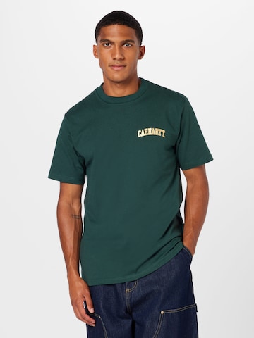 Carhartt WIP Tričko - Zelená: predná strana