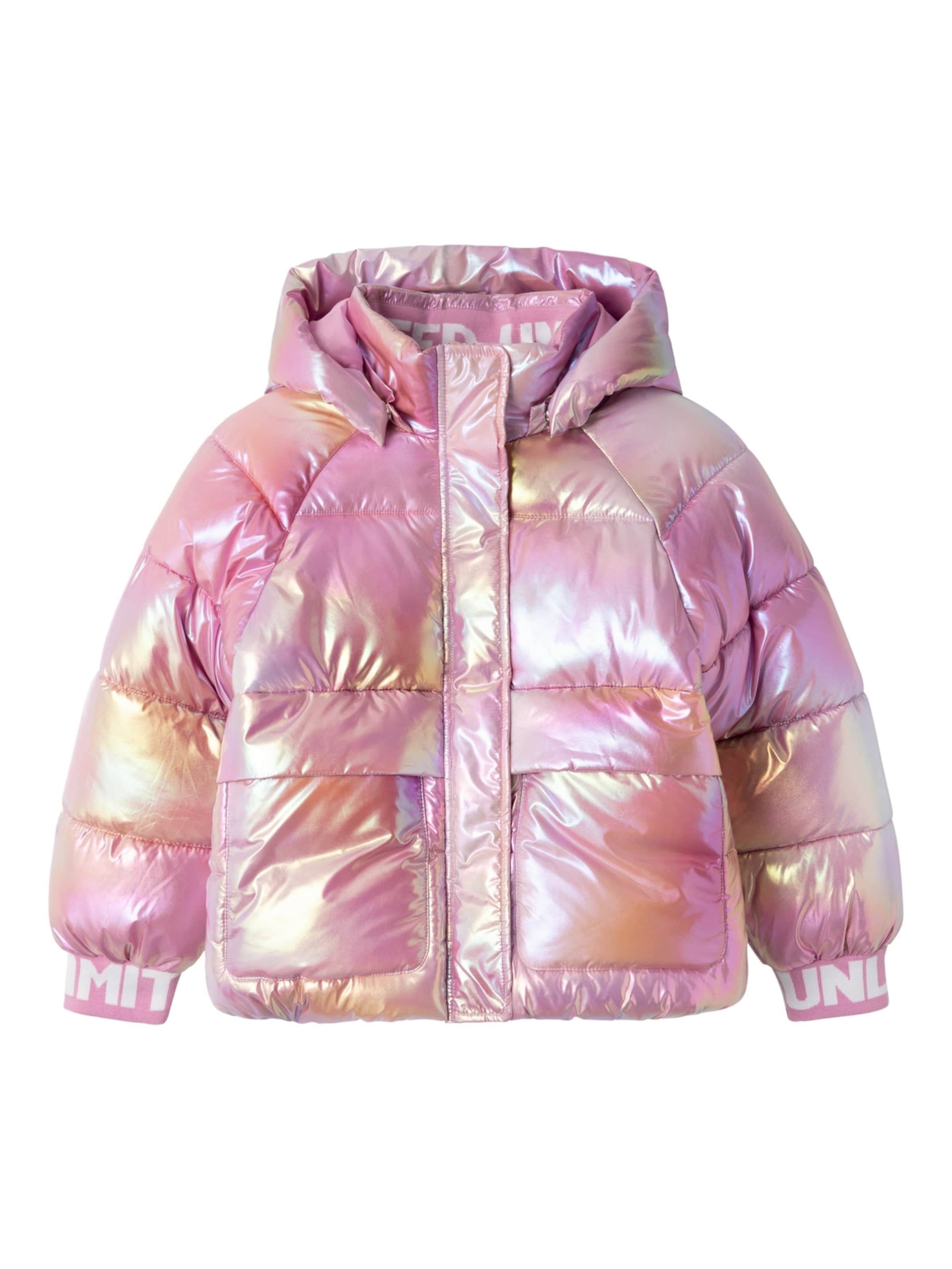 Veste mi-saison 'NKFMalan' NAME IT en rose : devant