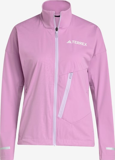 ADIDAS TERREX Sportjacke 'Xperior' in orchidee / weiß, Produktansicht