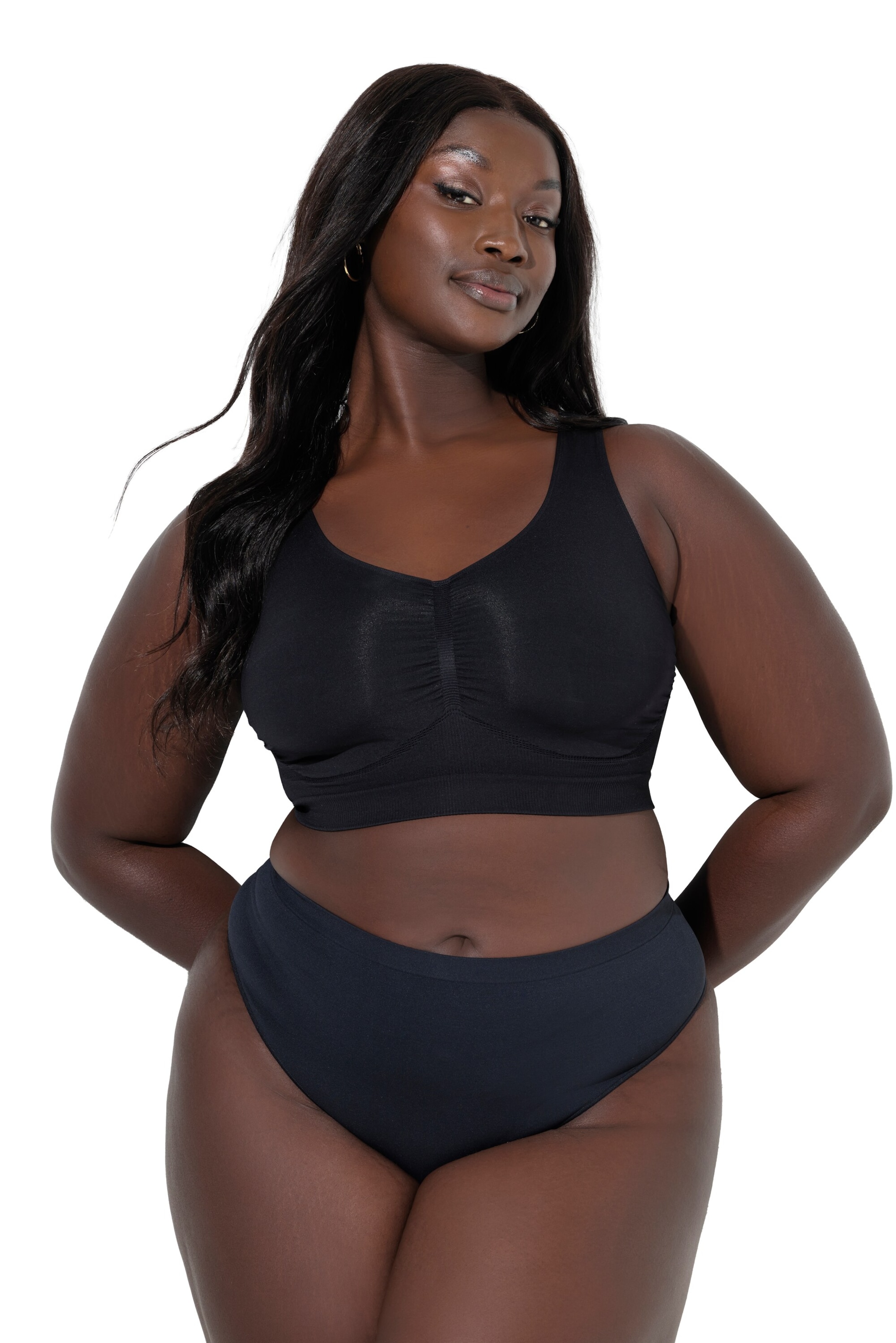 Ulla Popken Slip in Beige: Vorderseite