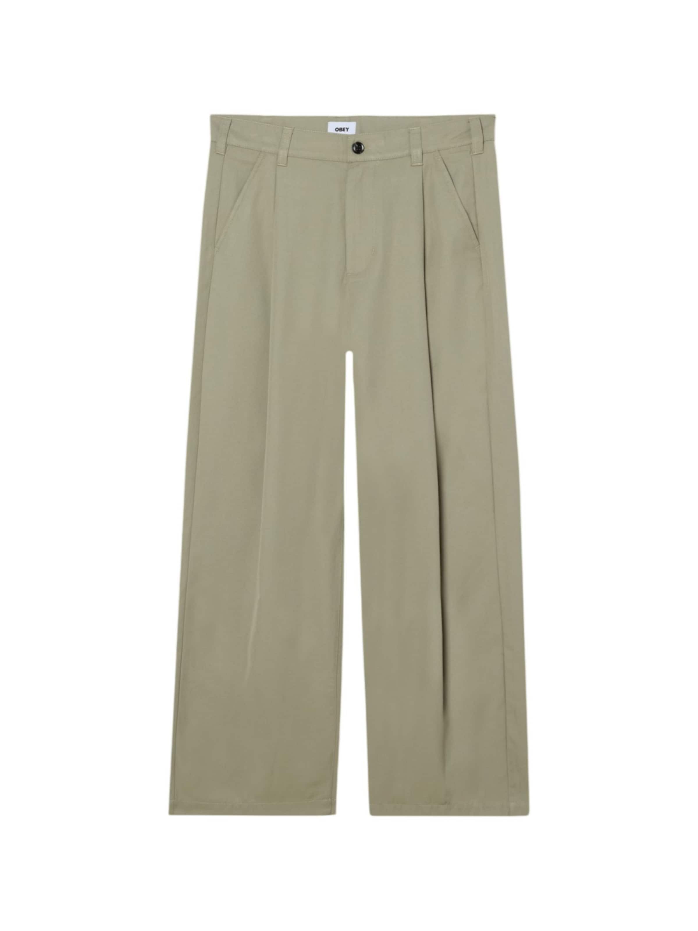 Obey Regular Pants in Grey: front