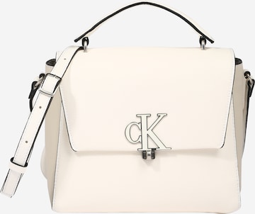 Calvin Klein Jeans Handtasche in Weiß: predná strana