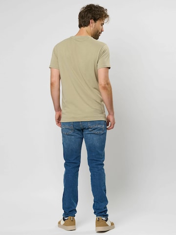 MCS Regular fit Shirt 'Texas' in Groen