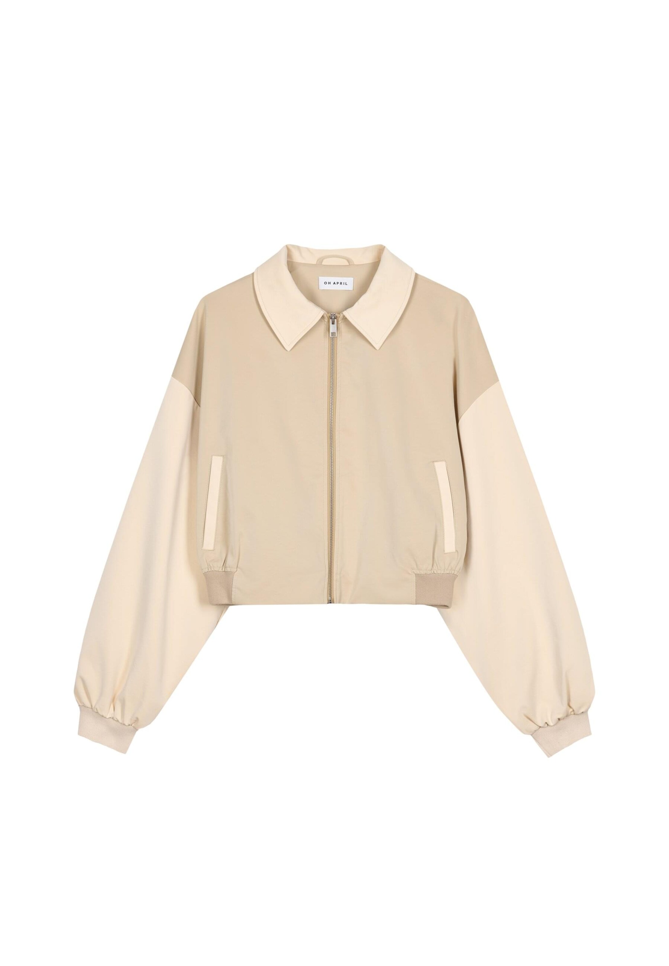 OH APRIL Overgangsjakke 'Mae' i beige: forside
