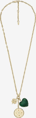 FOSSIL Necklace in Gold: front