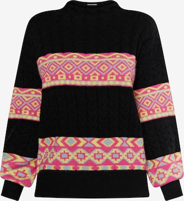 Pull-over IZIA en noir : devant