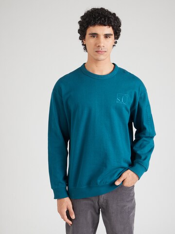 Felpa di s.Oliver in verde: frontale