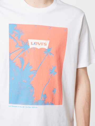 balta LEVI'S ® Marškinėliai 'Relaxed Fit Tee'