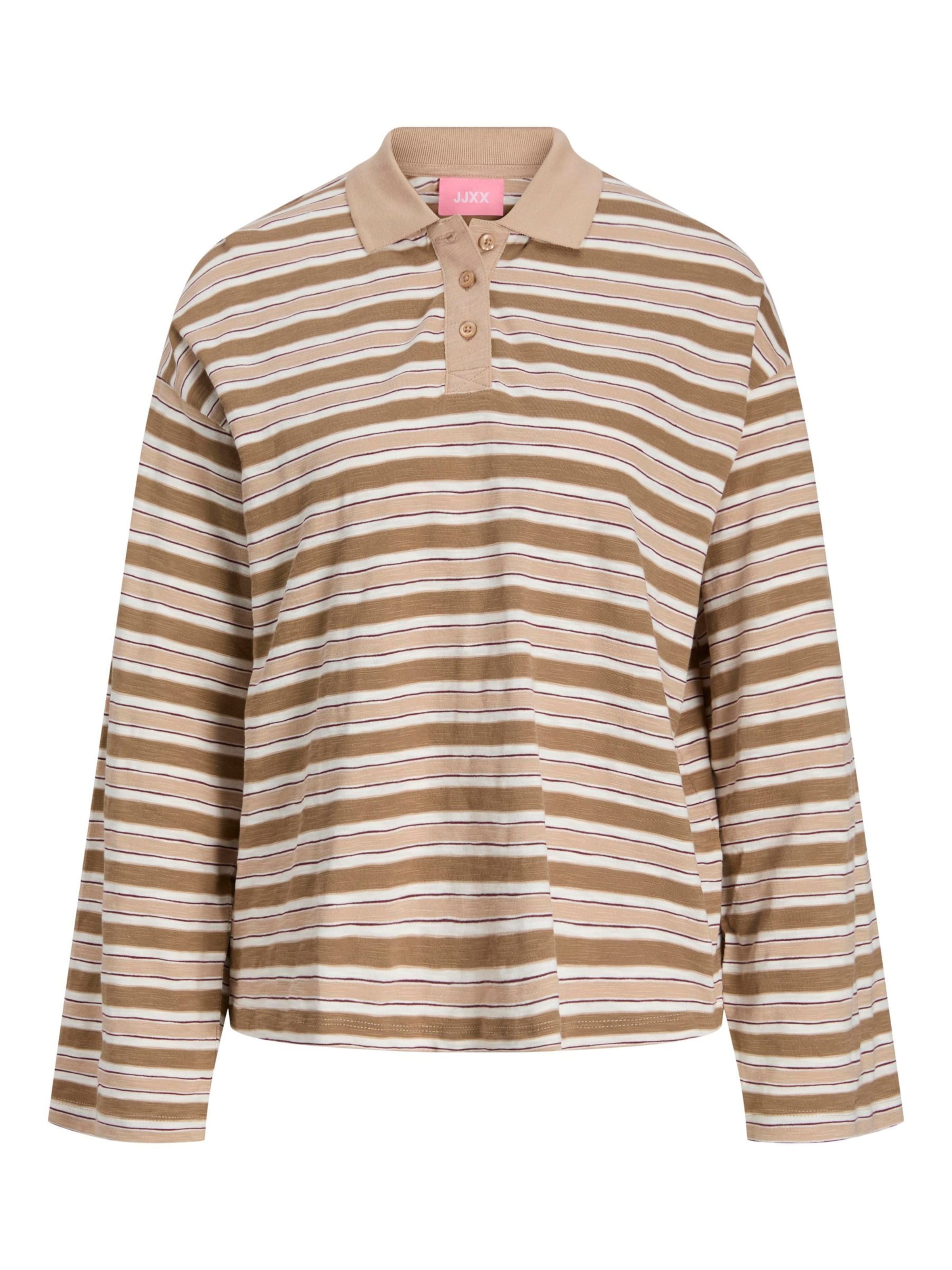 T-shirt 'JXNAJA' JJXX en marron : devant