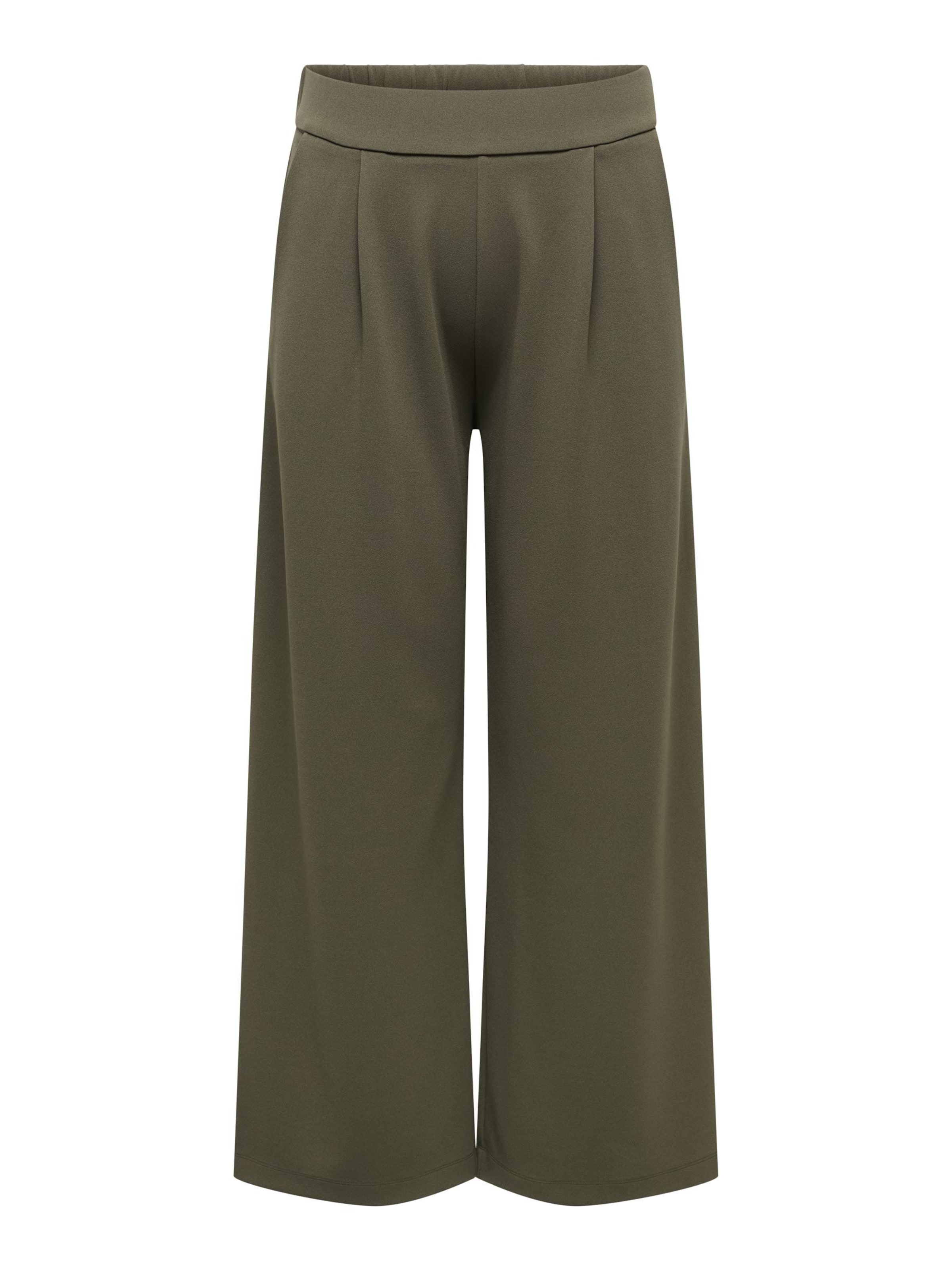 ONLY Carmakoma Pantalon à pince 'CARSTILLA' en 42/30 en olive, Vue avec produit