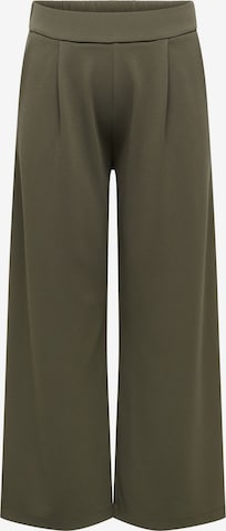 ONLY Carmakoma - Pantalón plisado 'CARSTILLA' en verde: frente